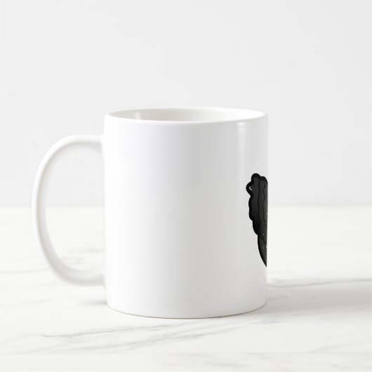 太ったアンコナ鶏 コーヒーマグカップ (左)