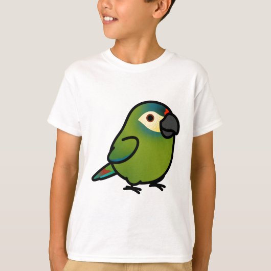 太ったイリガルのオウム Tシャツ (正面)