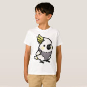 太ったインコサルファークレステッドオウム Tシャツ (正面フル)