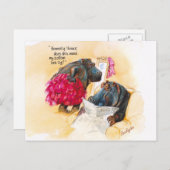 太ったカバ ポストカード (正面/裏面)