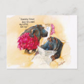 太ったカバ ポストカード (正面)