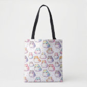太ったキャラクター猫コレクション トートバッグ (正面)