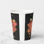 太ったズボンを準備して感謝祭を準備 紙コップ (右)