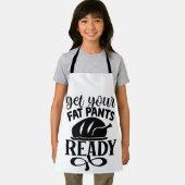 太ったズボンを準備する エプロン (インサイチュ)