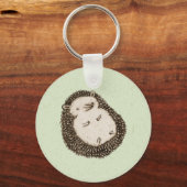 太ったハリネズミ キーホルダー (正面)