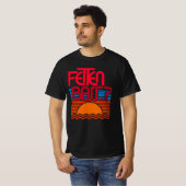 太ったバス - DJ - 面白いジョーク ジョーク付き Tシャツ (正面フル)
