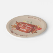 太ったパンツを用意して感謝色を茶色に ペーパープレート (アングル)