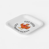 太ったパンツを用意して！ – 感謝祭プレート ペーパープレート (傾斜あり)