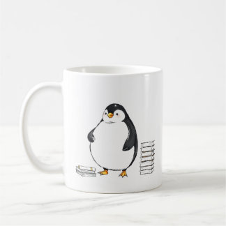 太ったペンギンの先生マグカップ - おもしろ教師ギフト コーヒーマグカップ