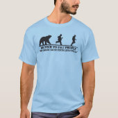 太った人に優しくしなさい。彼らはあなたの救命を奪うかもしれない。 Tシャツ (正面)