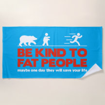 太った人に親切である