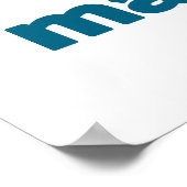 太った人に親切である ポスター (角)