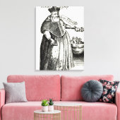 太った司教 キャンバスプリント (インサイチュ (リビング))