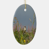 太った小さなハチドリ セラミックオーナメント (右)