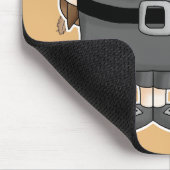 太った巡礼者 マウスパッド (コーナー)