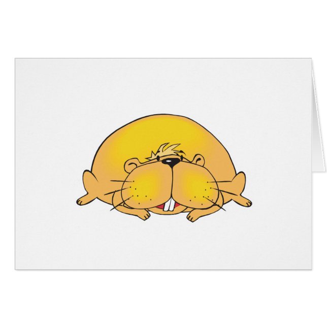 太った怠け者 (正面横)