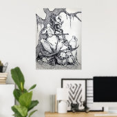 太った悪魔の大混乱 ポスター (ホームオフィス)