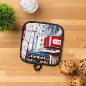 太った火曜日のイブ 鍋敷き (トップダウン)