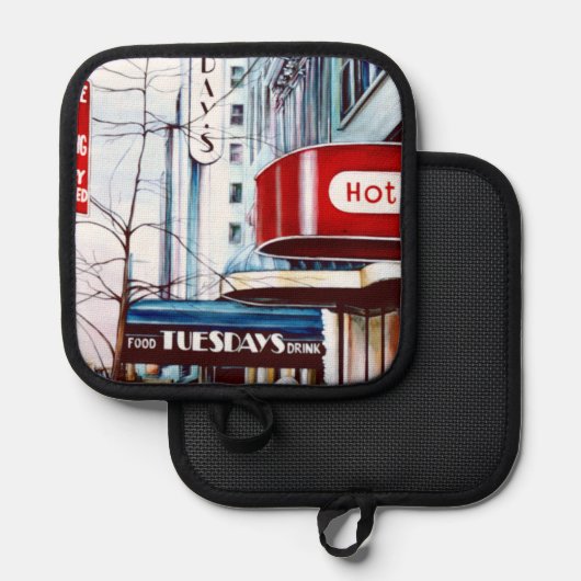 太った火曜日のイブ 鍋敷き (正面/裏面)