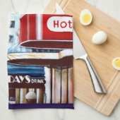 太った火曜日の大みそか キッチンタオル (四つ折り)