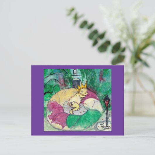 太った火曜日 ポストカード (スタンド正面)