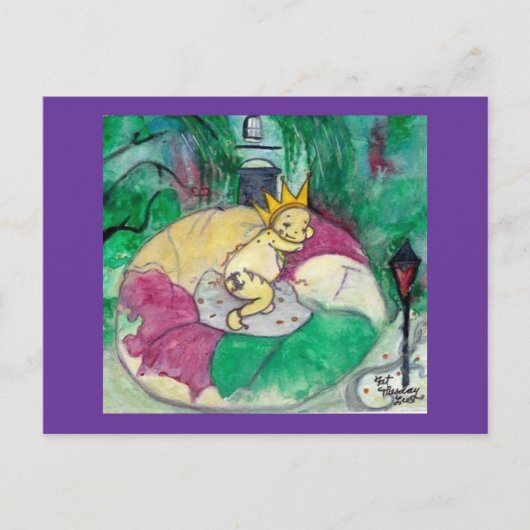 太った火曜日 ポストカード (正面)