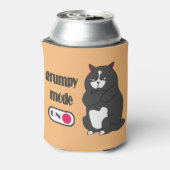 太った猫の不機嫌おもしろいモード 缶クーラー (缶裏面)