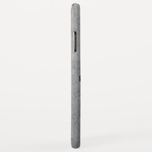 太った猫の不機嫌おもしろいモード Case-Mate iPhoneケース (裏面/右)