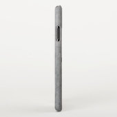 太った猫の不機嫌おもしろいモード iPhoneケース (右側)