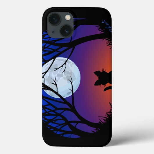 太った猫のiPadケース ネコ好き Le Chat iPadケース Case-Mate iPhoneケース (裏面)