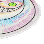 太った猫ハッピーキャットチェシャーキャットグリンまな板 カッティングボード (角)