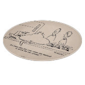 太った猫 カッティングボード (角)