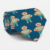 太った男 ネクタイ (ロール)