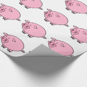 太った豚 ラッピングペーパー (角)
