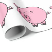 太った豚 ラッピングペーパー (ロールコーナー)