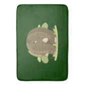 太った象 バスマット (正面縦)