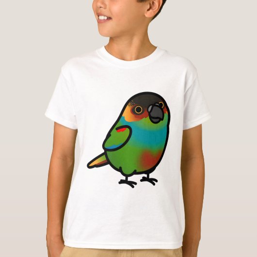 太った青い喉を付けたオークレマークの修道院 Tシャツ (正面)