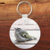 太った鳥 キーホルダー (正面)