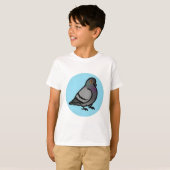 太った鳩 Tシャツ (正面フル)