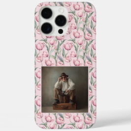太っちょなメイド・オブ・オナーのためのチューリップ写真ギフト iPhone 16 PRO MAXケース