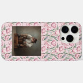 太っちょなメイド・オブ・オナーのためのチューリップ写真ギフト Case-Mate iPhoneケース (裏面 (横))