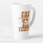 太ってないフワフワ カフェラテマグ (右アングル)