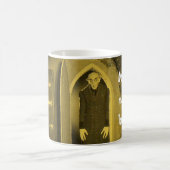 太って見える？ヴィンテージヴァンパイレホラーノスフェラトゥ コーヒーマグカップ (中央)