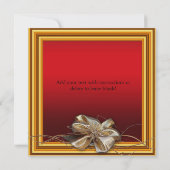 太っエレガントた赤いクリスマスフレーム (裏面)