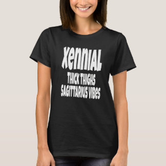 太ももが厚い射手座の雰囲気 Gen Xennial世代 Tシャツ