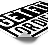 太るか死ぬ ポスター (角)