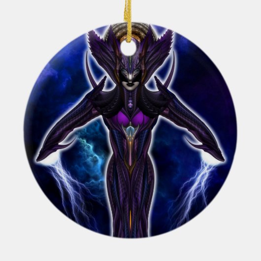 太主山中宮鎮西社 セラミックオーナメント (裏面)