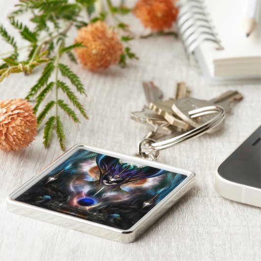 太主山才の精霊Wd キーホルダー (側面)