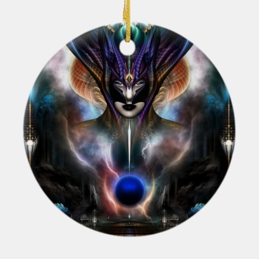 太主山才の精霊Wd セラミックオーナメント (裏面)