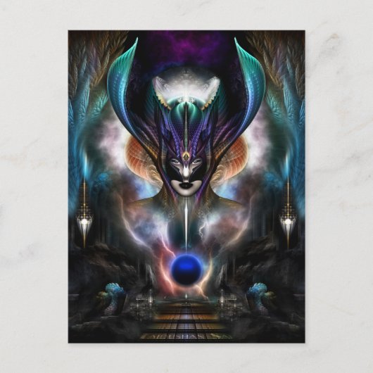 太主山才の精霊Wd ポストカード (正面)